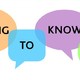 Getting to know you