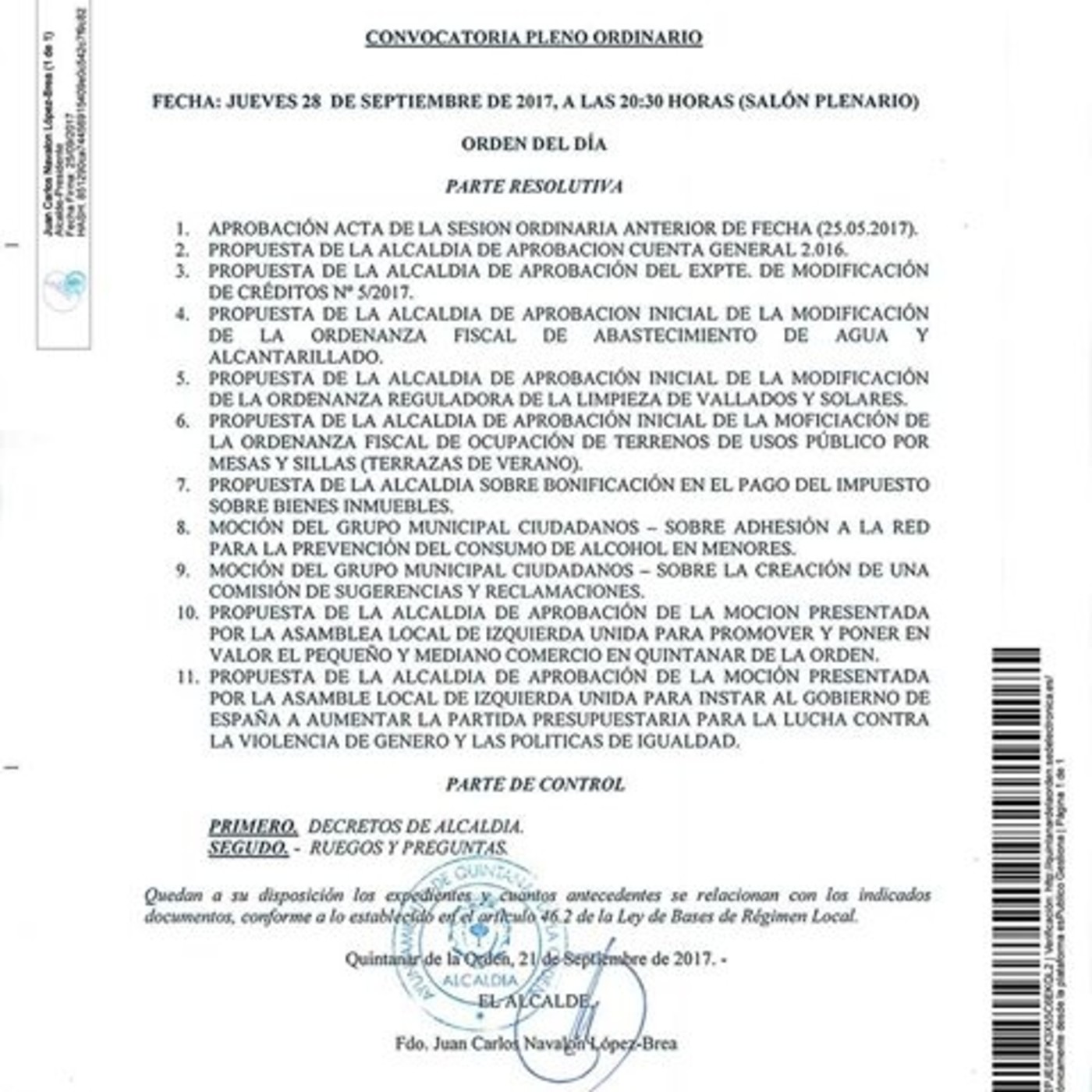 Radio Quintanar 107.9 FM