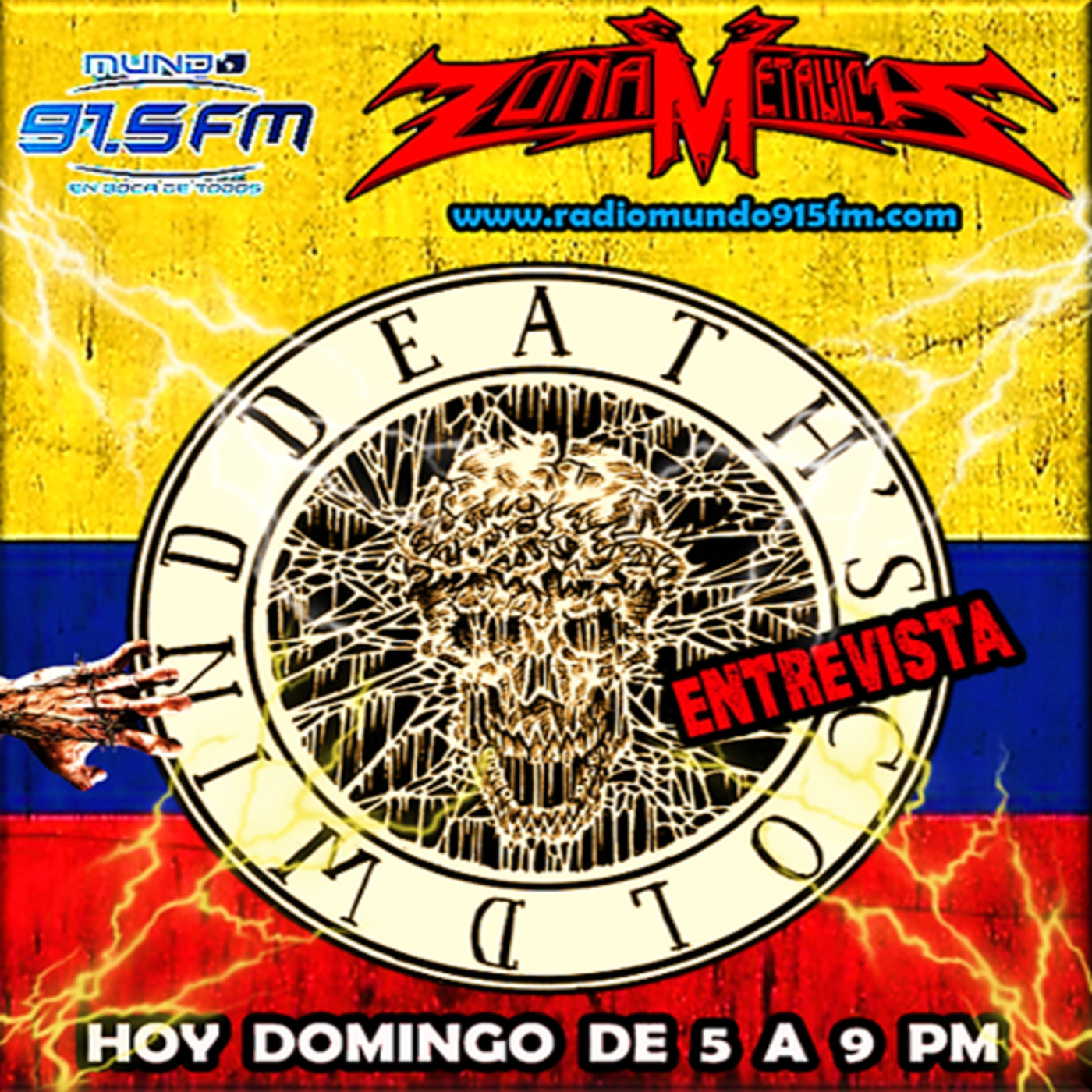ZONA METALICA ENTREVISTA A DEATH´S COLD WIND 23-junio-2019 episode artwork