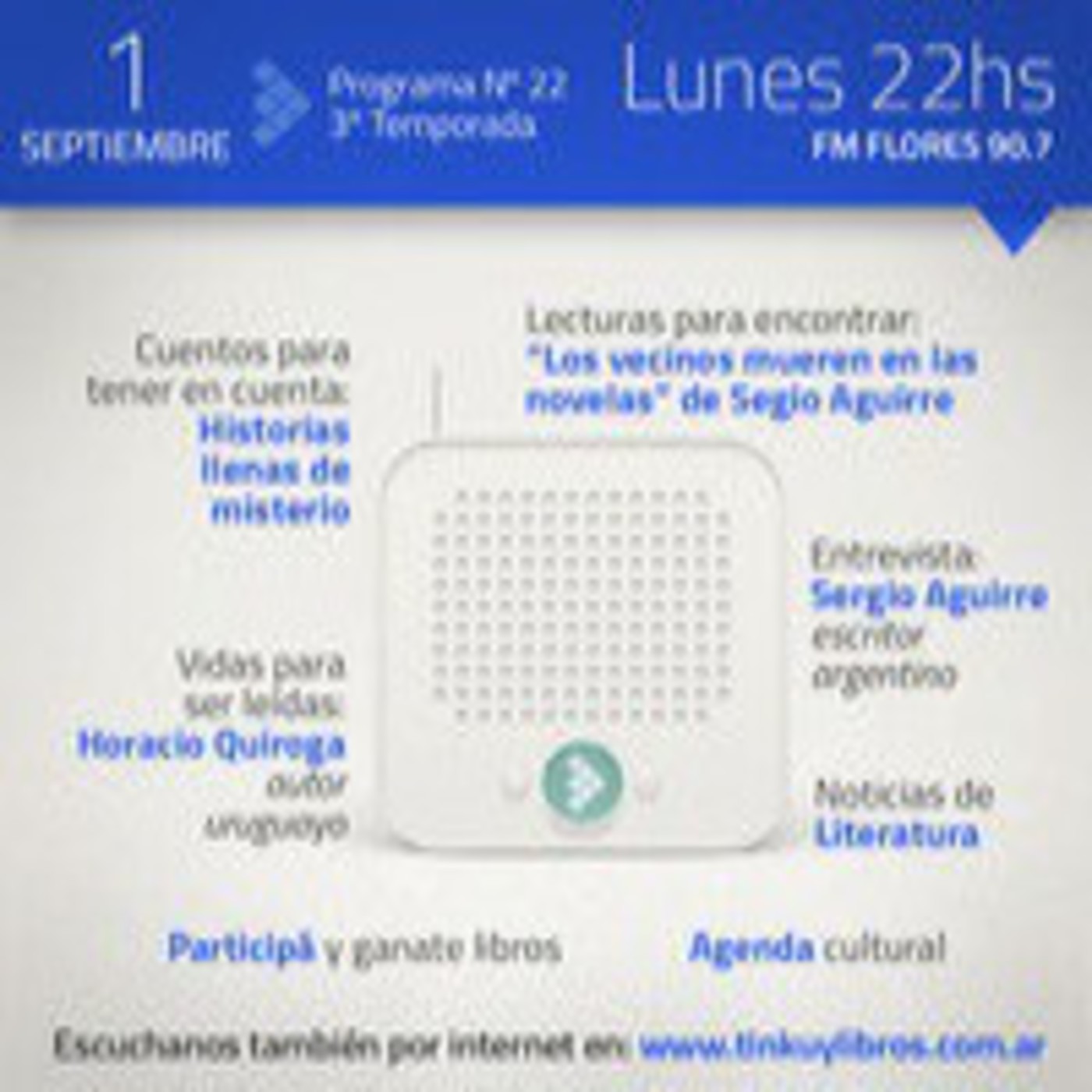 Programa 22 | Sergio Aguirre + Horacio Quiroga episode artwork