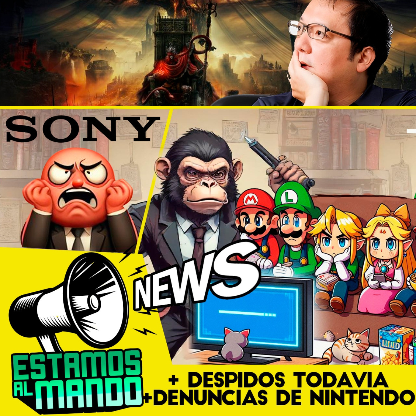 EAM 6-64 -Noticias- Mas despidos, ¿Qué esta pasando?, Nintendo demanda a Yuzu
