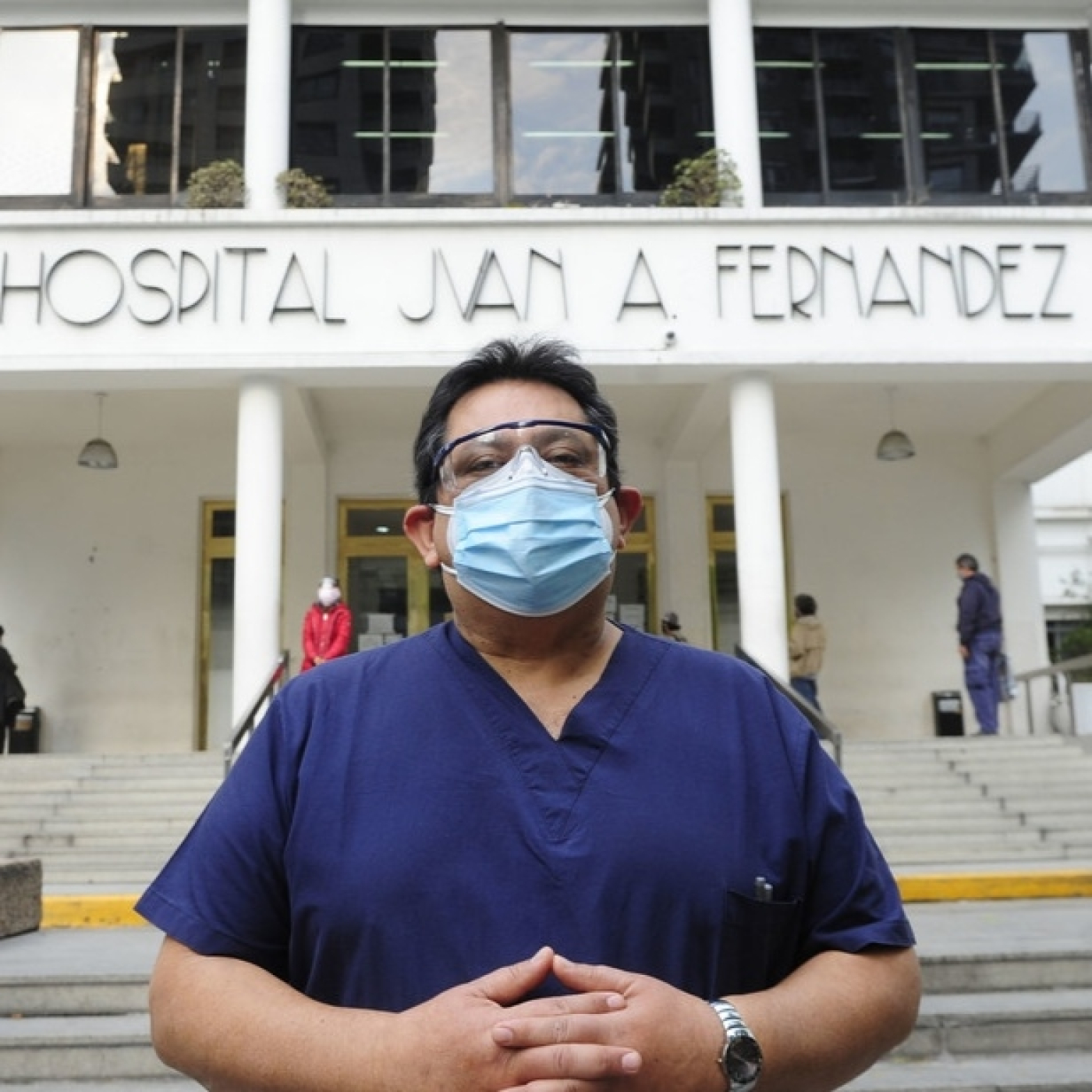Claudio Lugo (Enfermero del Hospital Fernández y enfermo de COVID) Nada Personal @animessina