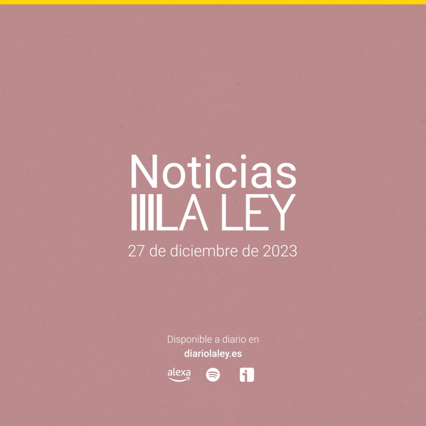 #NoticiasLALEY Miércoles 27 de diciembre episode artwork