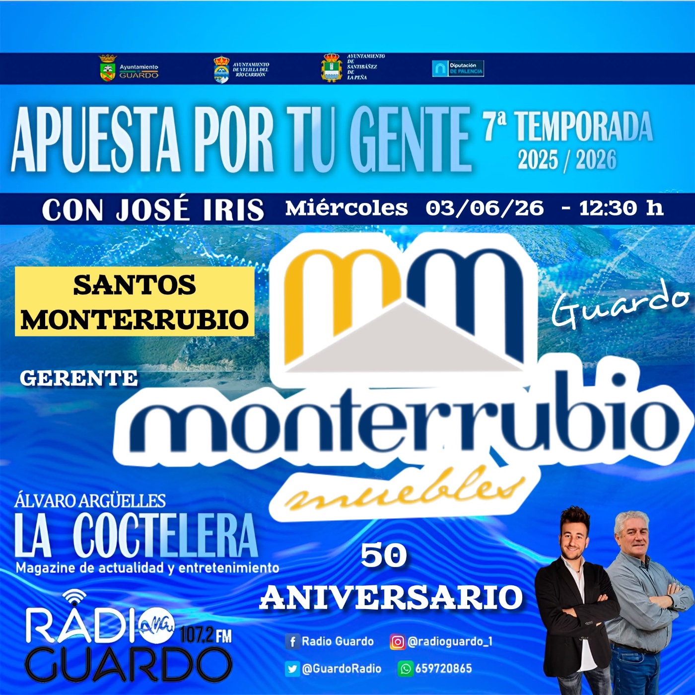Radio Guardo, La Coctelera, Apuesta por tu gente , 3 Junio 2026 episode artwork