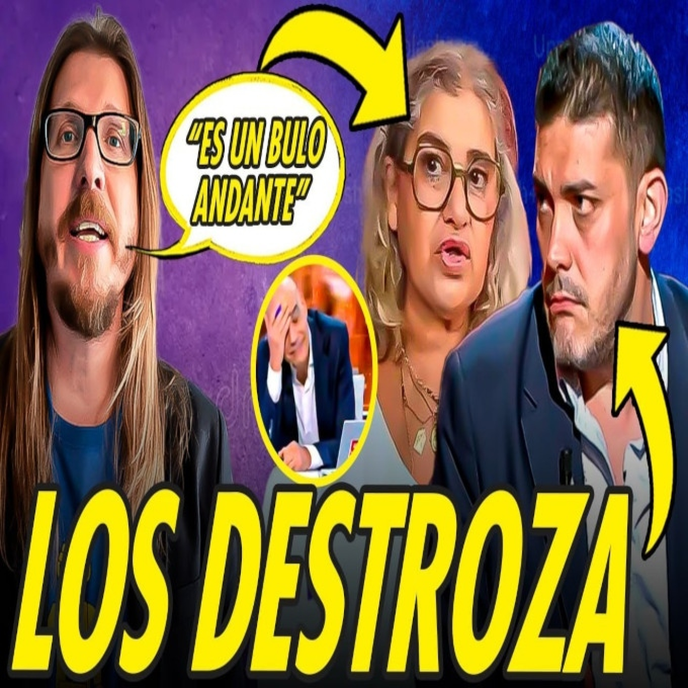 PABLO FERNÁNDEZ DESTROZA EN DIRECTO A LUCÍA ETXEBARRIA Y A JORGE CALABRÉS