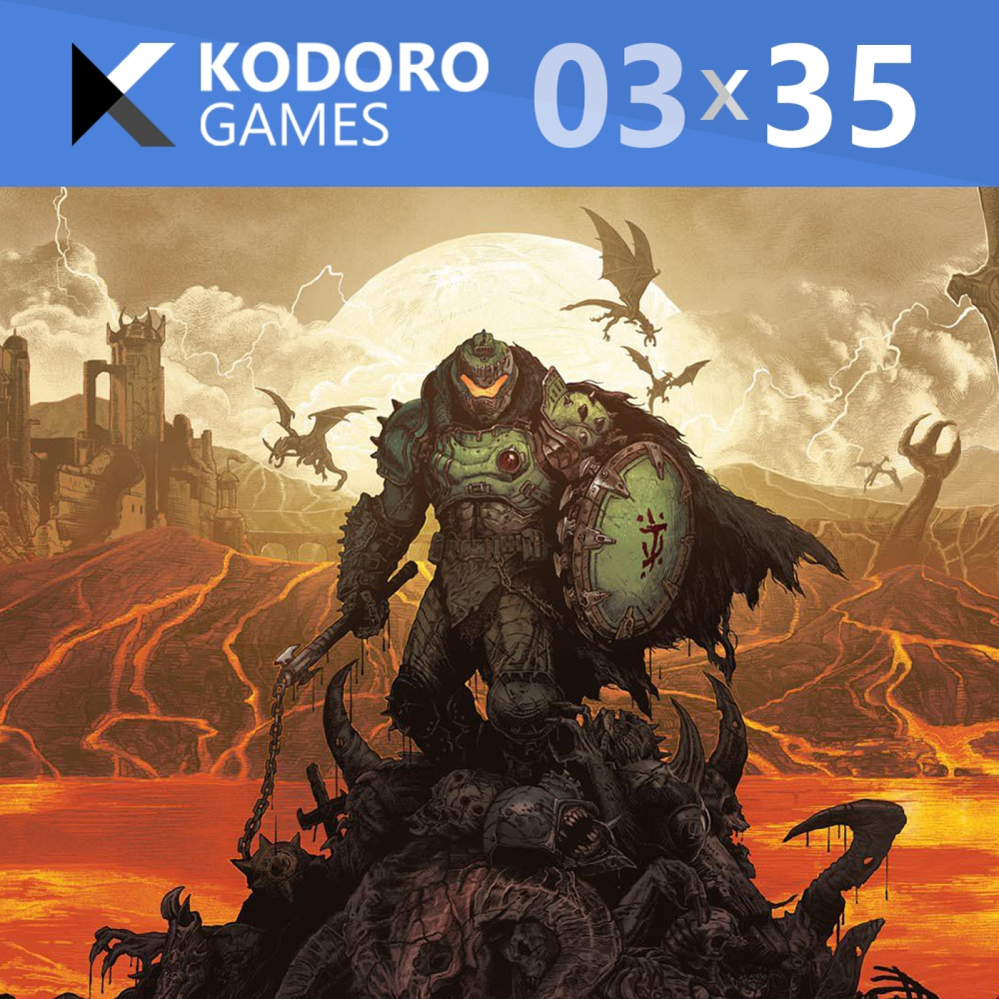 Kodoro Games - 3×35 - Retrasos, cancelaciones, y Doom: The Dark Ages episode artwork