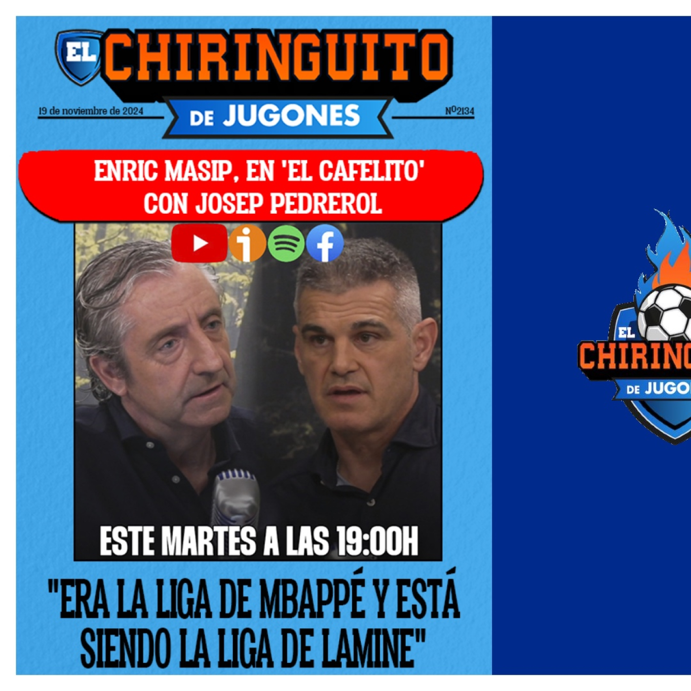 L 18/11 El Chiringuito de Jugones episode artwork
