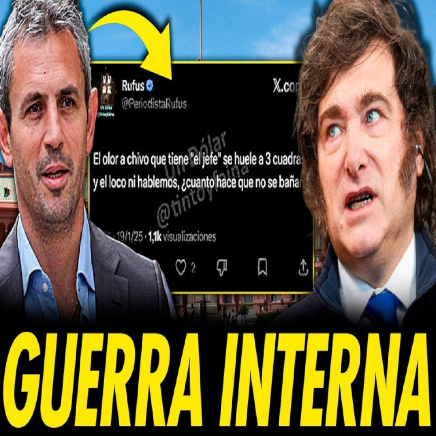 LUCHA INTERNA EN EL PARTIDO DE MILEI: PILLAN A MARTÍN MENEM INSULTANDO A SUS COMPAÑEROS