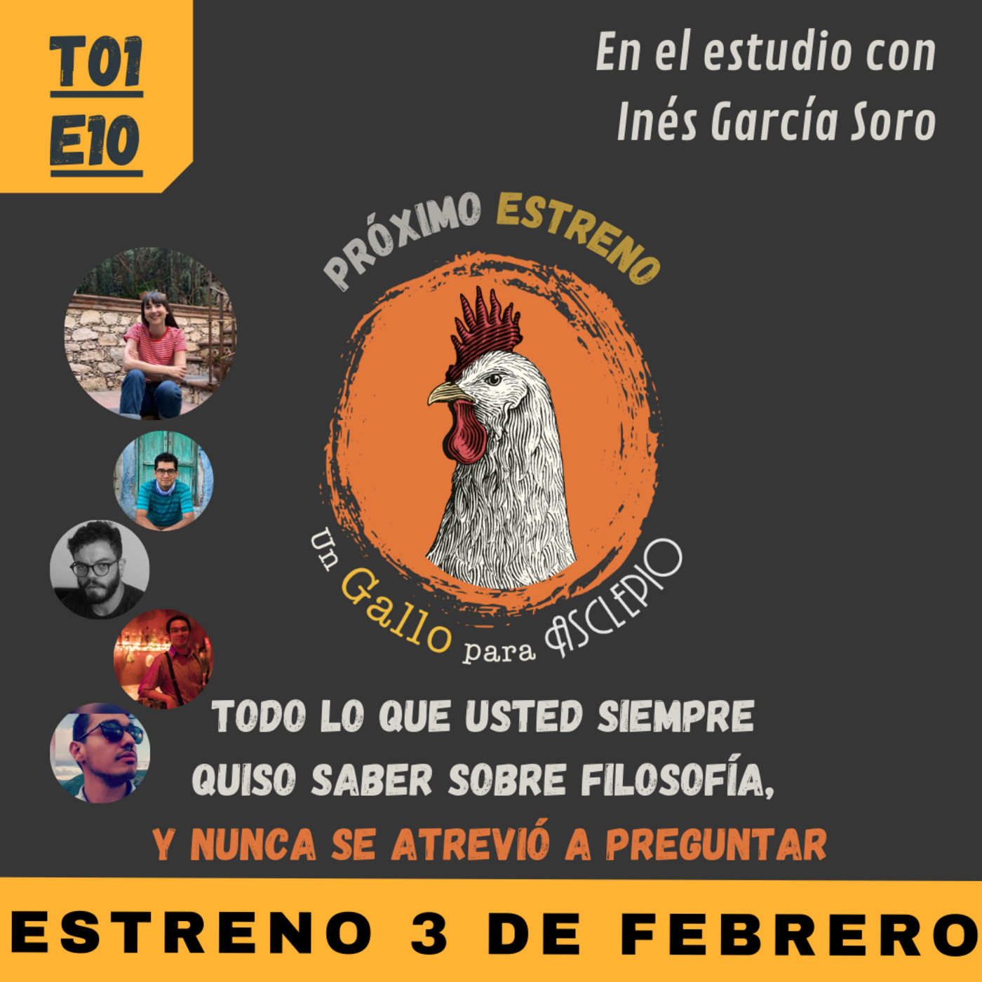 UN GALLO PARA ASCLEPIO