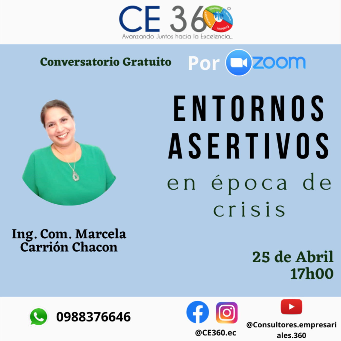 Webinars hacia la Comunidad
