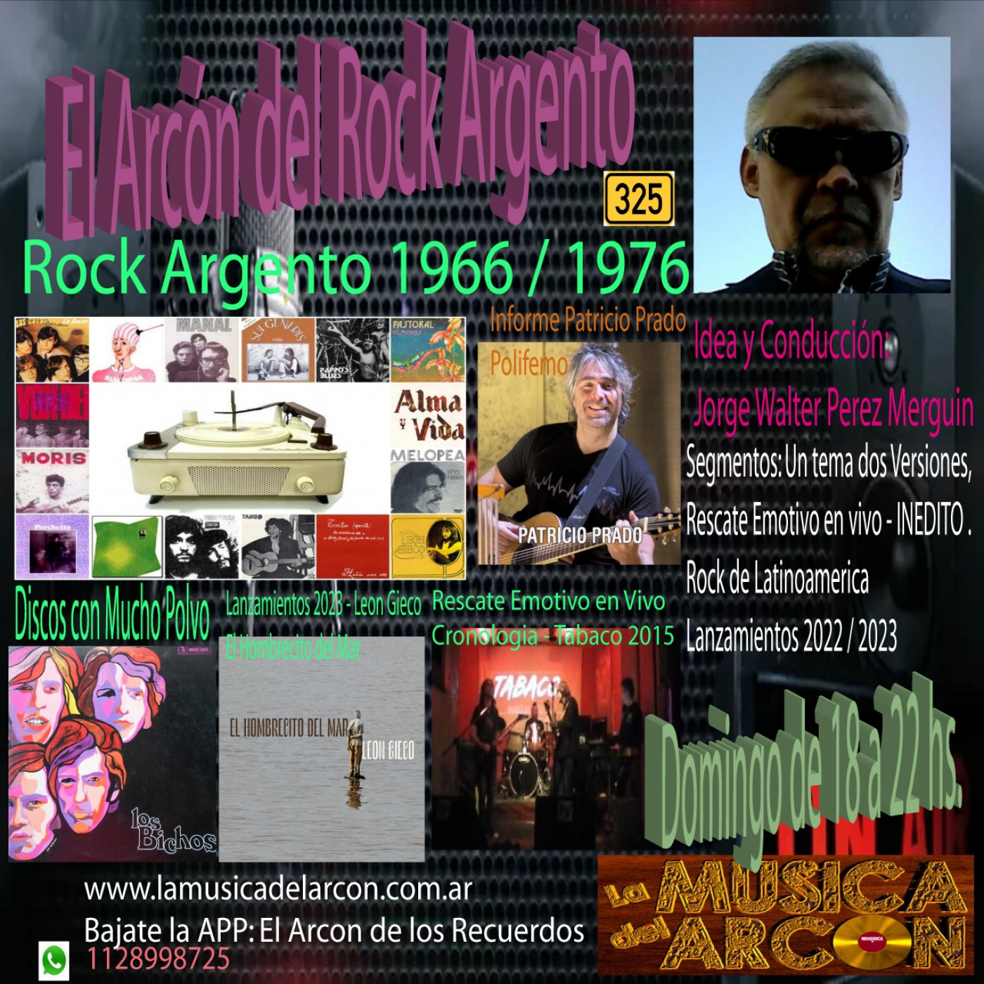 El Arcon del Rock Argento - Emision nº 325 - 1966 a 1976 2da-parte - 19-02-2023 episode artwork