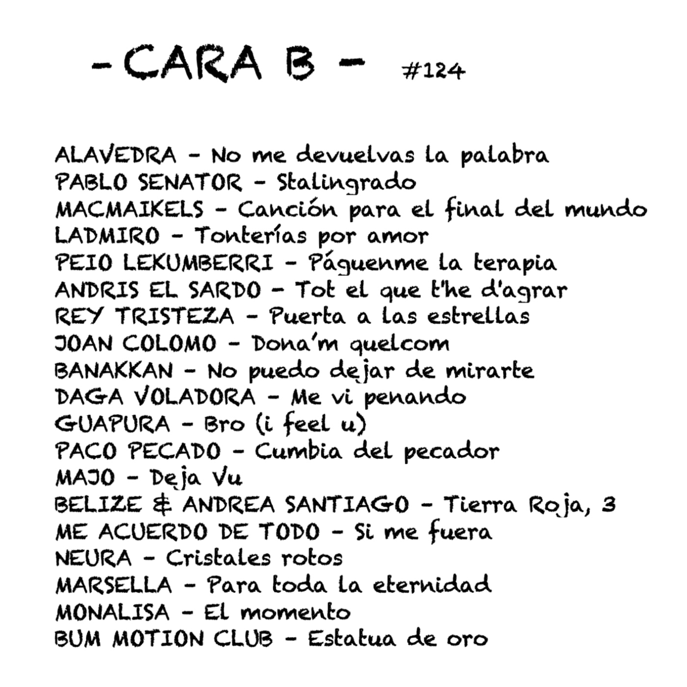 Cara B - 124