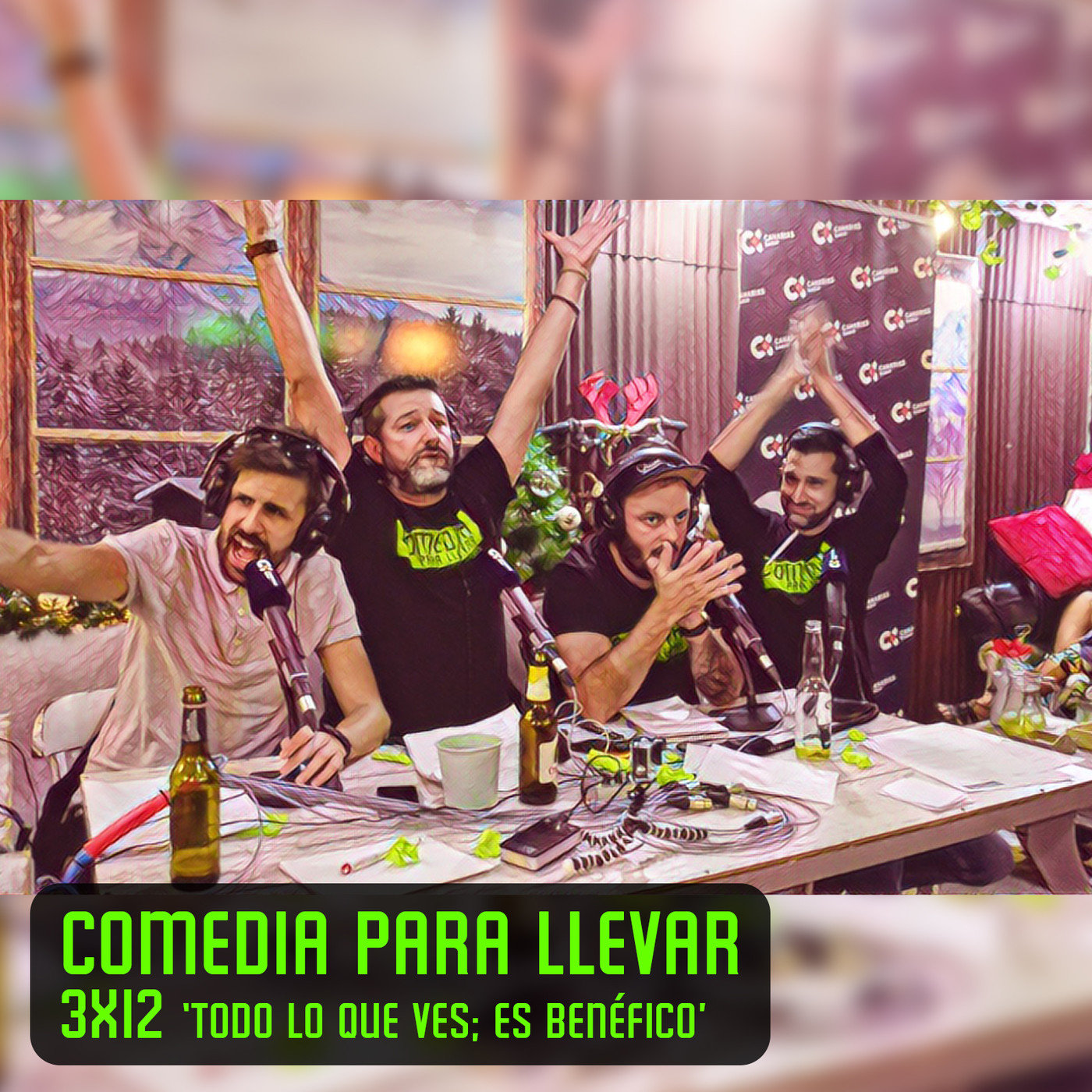Comedia Para Llevar 3x12 'Todo lo que ves; es benéfico'