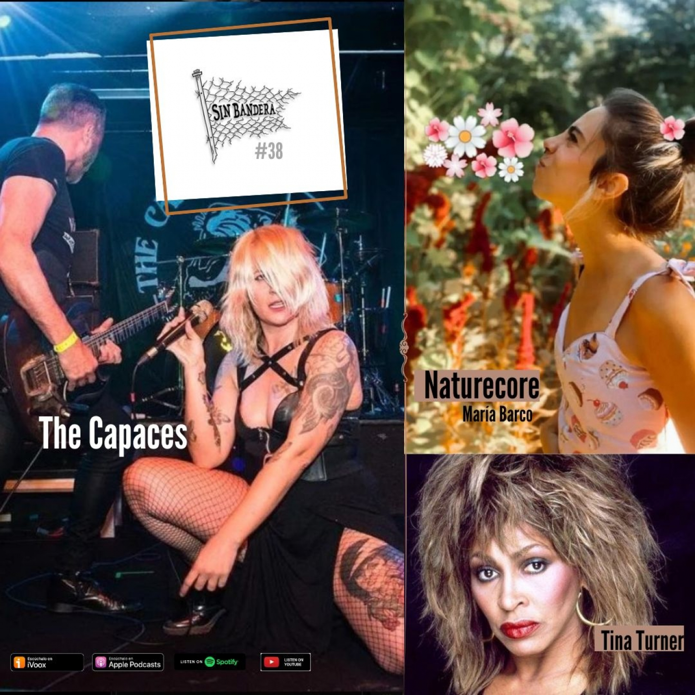 #38 The Capaces // Naturecore // Tina Turner episode artwork