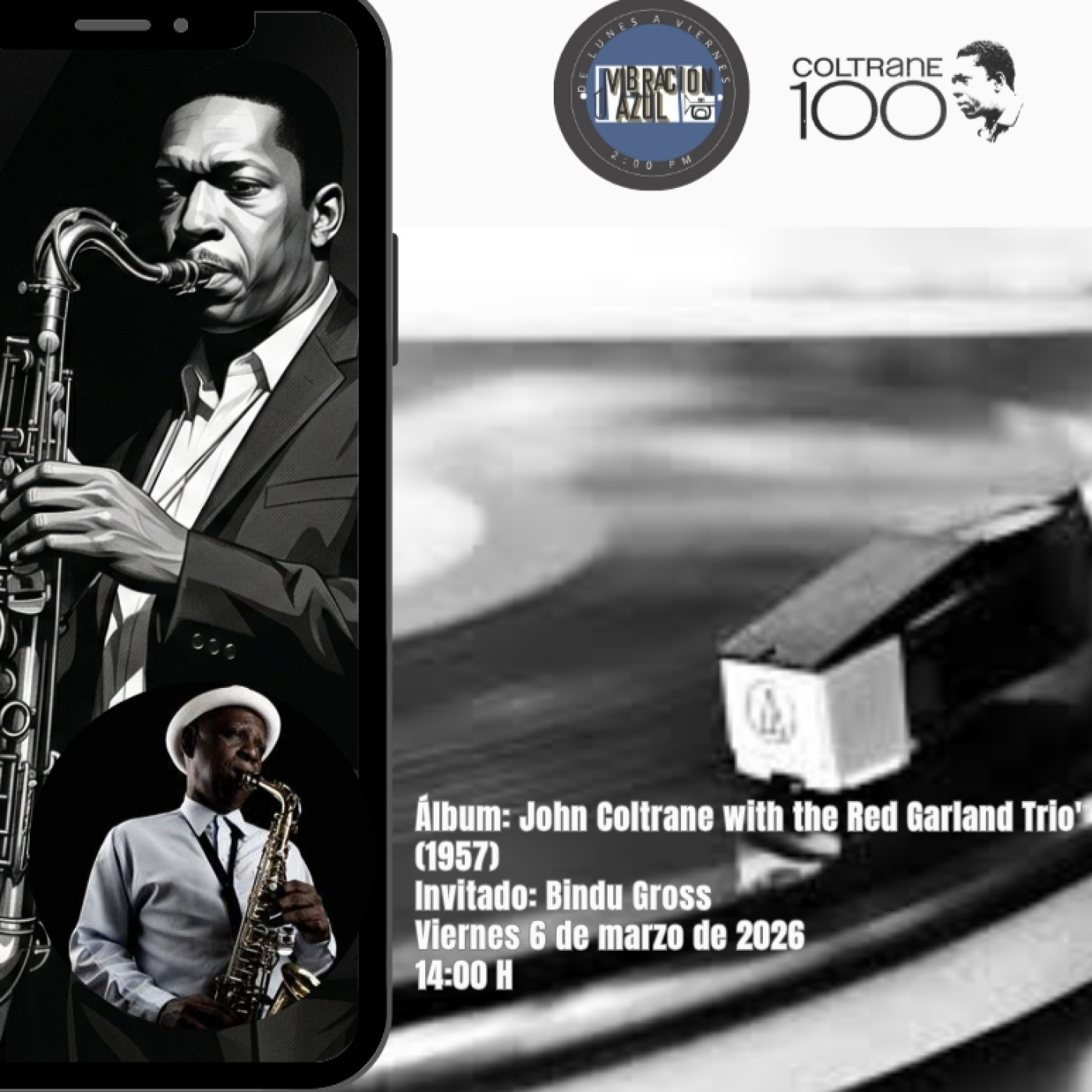 A LOVE COLTRANE: Capítulo 2 con el saxofonista Bindu Gross John Coltrane con el Red Garland Trio episode artwork
