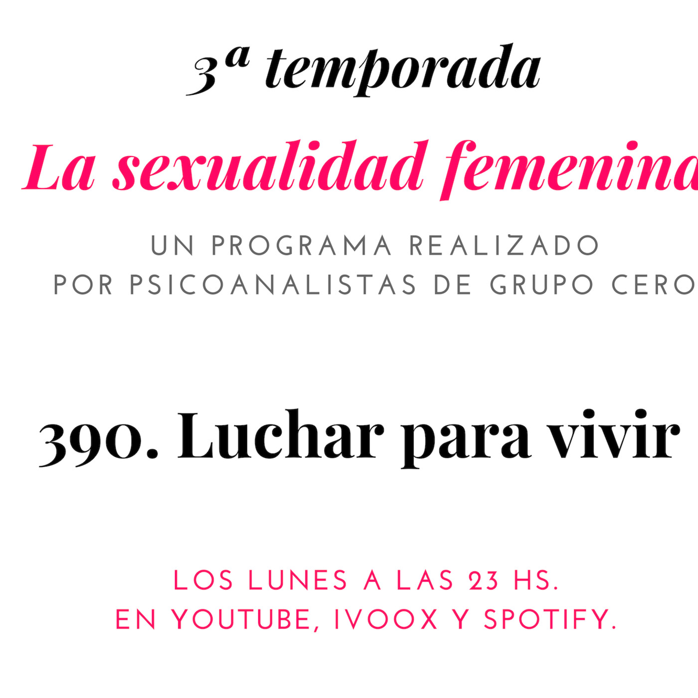 La sexualidad femenina radio.