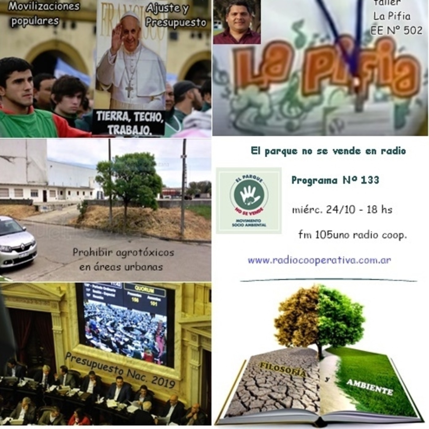 El parque no se vende en radio