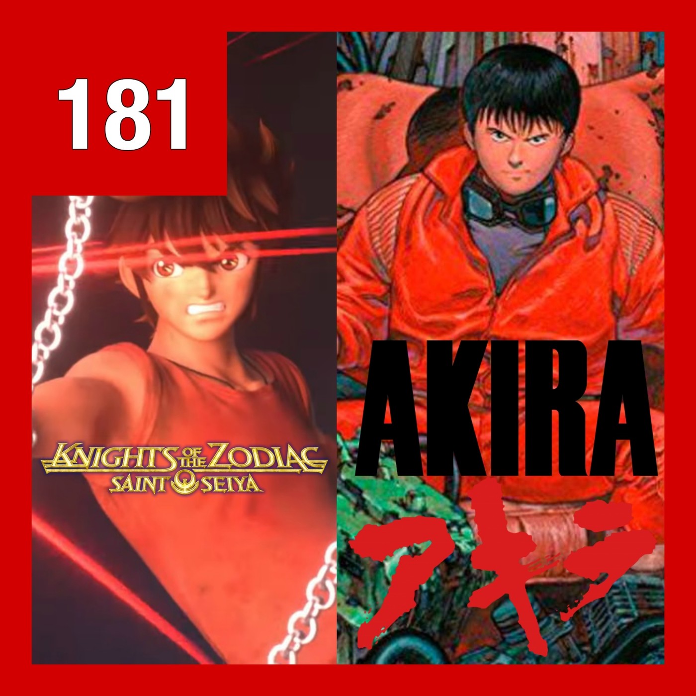 181: Saint Seiya Netflix, Lupin the 3d y Akira episode artwork