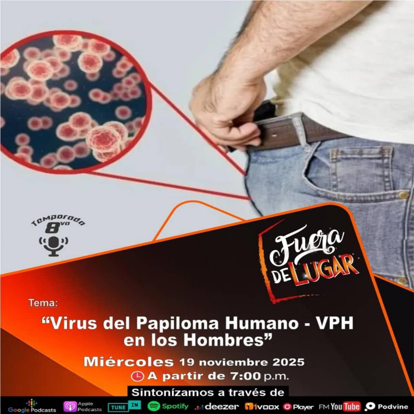 Virus del Papiloma Humano - VPH en los Hombres episode artwork