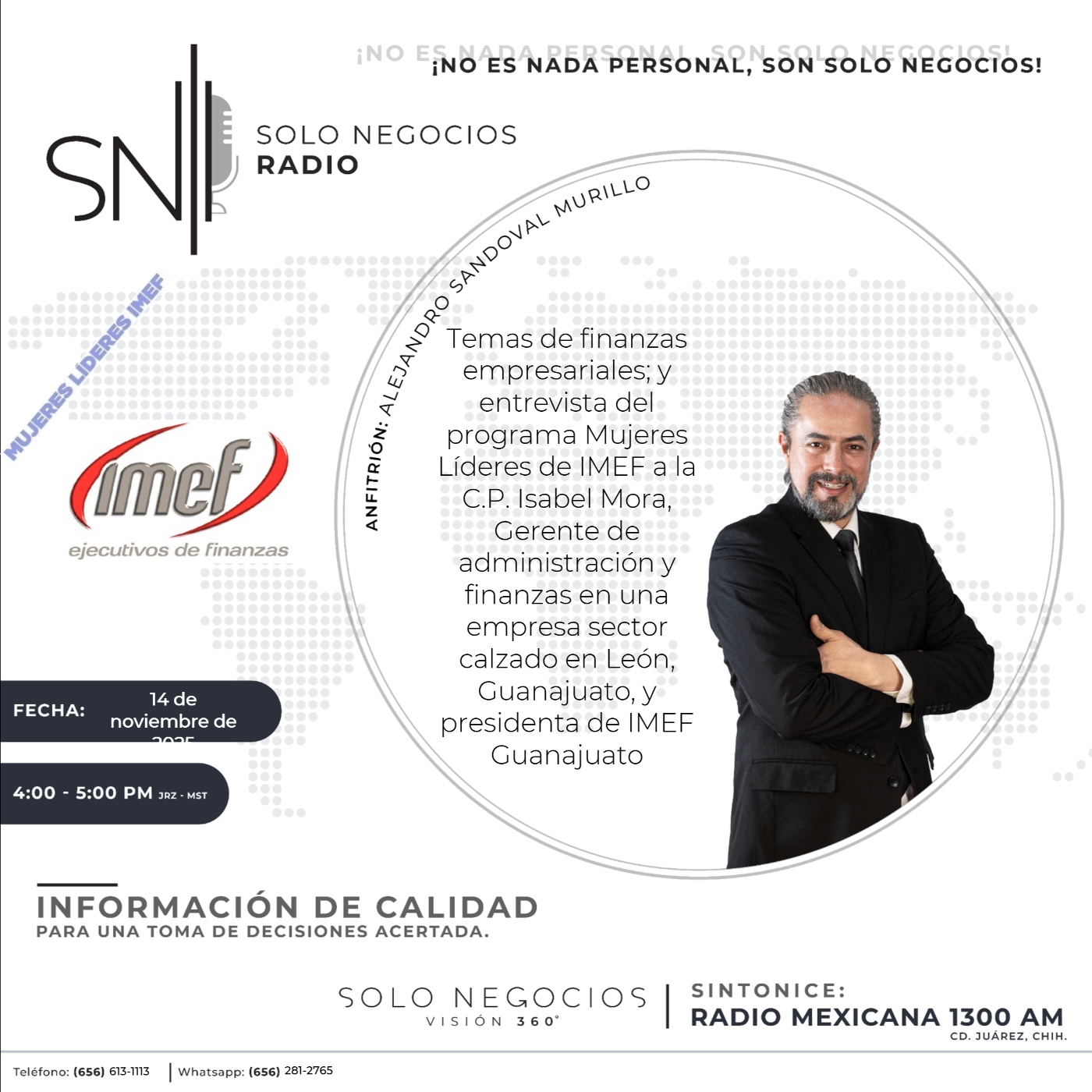 [SNR-14/11/2025] Finanzas