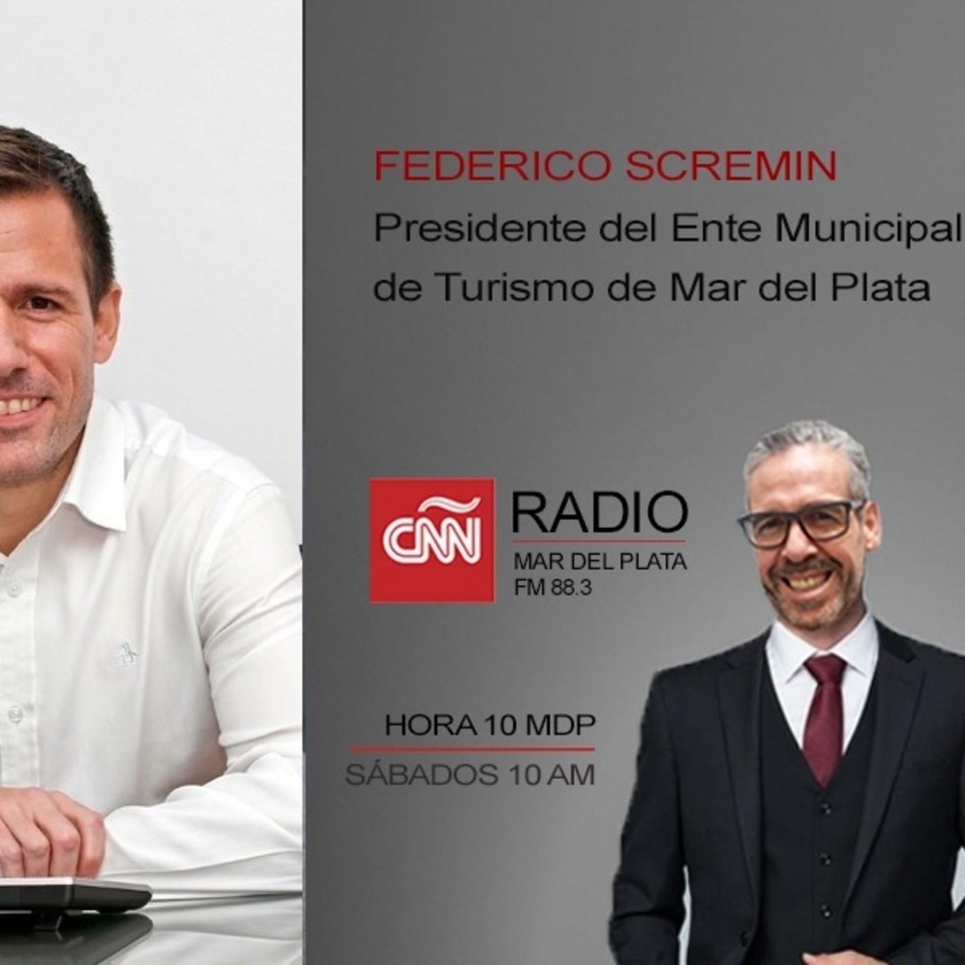 CHARLAS en La 100 y CNN Radio Argentina