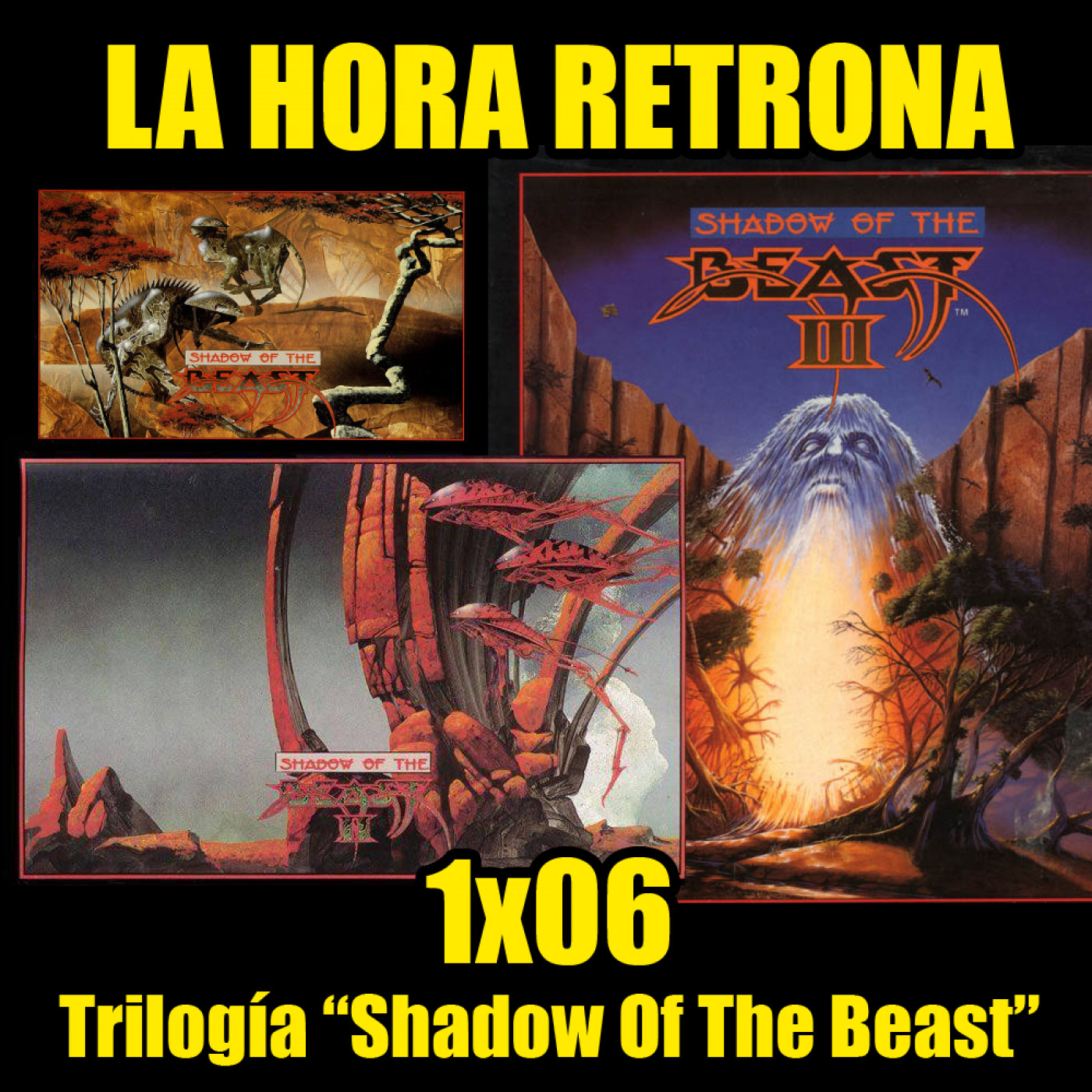 La hora retrona – 1×06, Trilogía 'Shadow of the Beast' episode artwork