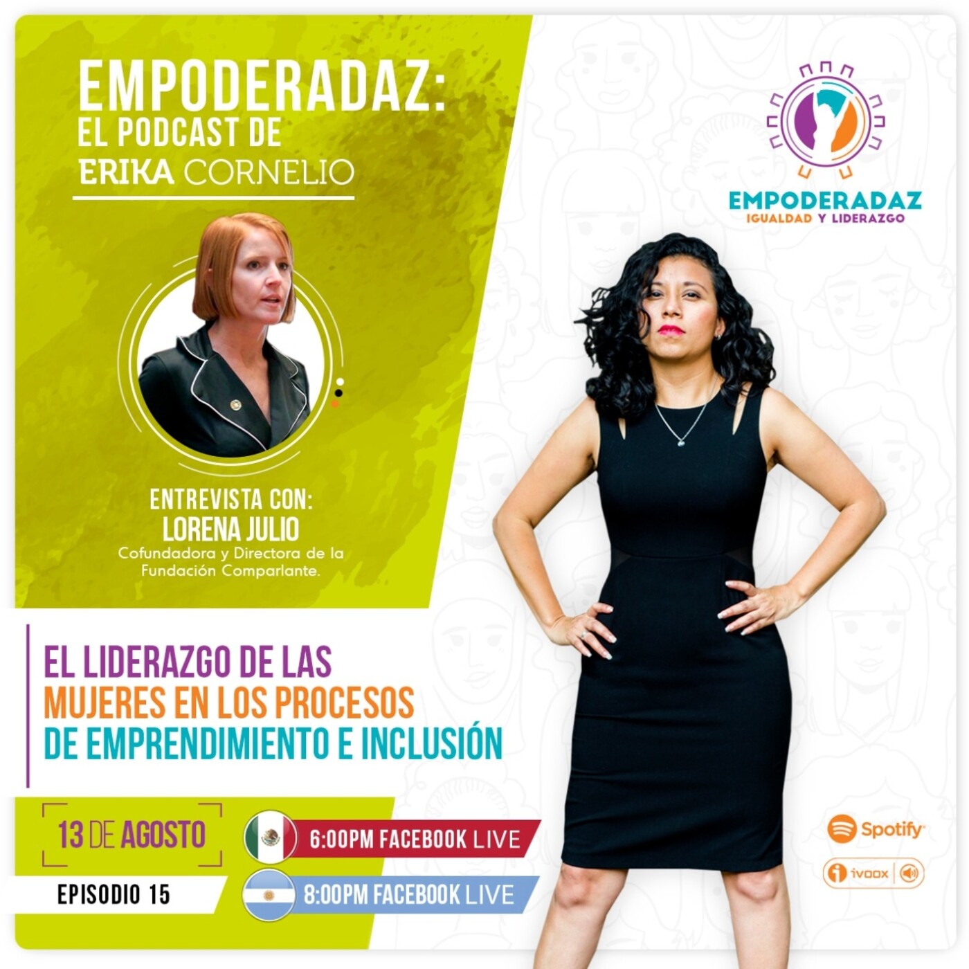 EmpoderadaZ. El Podcast de Erika Cornelio