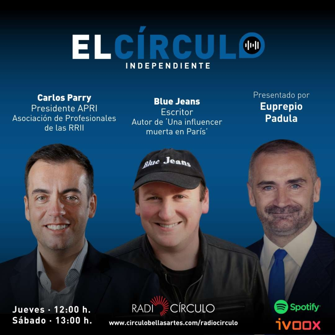 Programa 15: Carlos Parry, Presidente de APRI, y Blue Jeans, escritor episode artwork