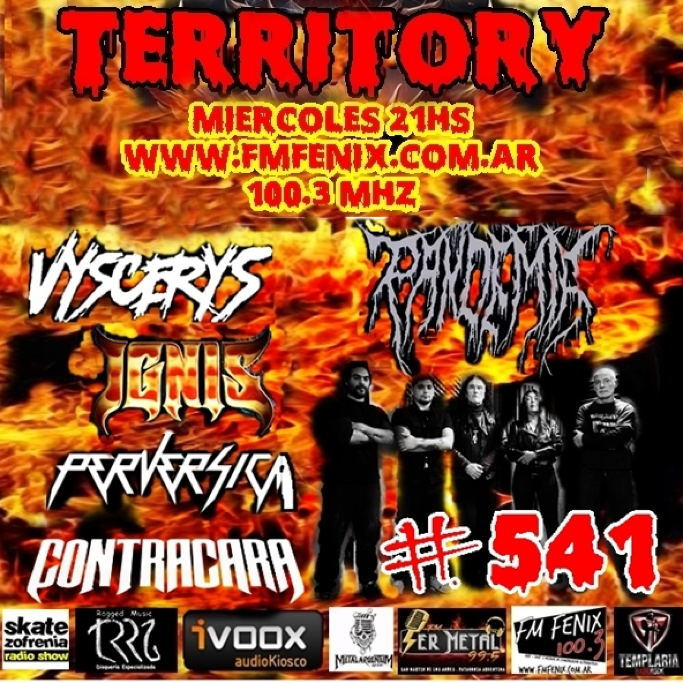 TERRITORY RADIO #541 (25-06-2025) PANDEMIA episode artwork