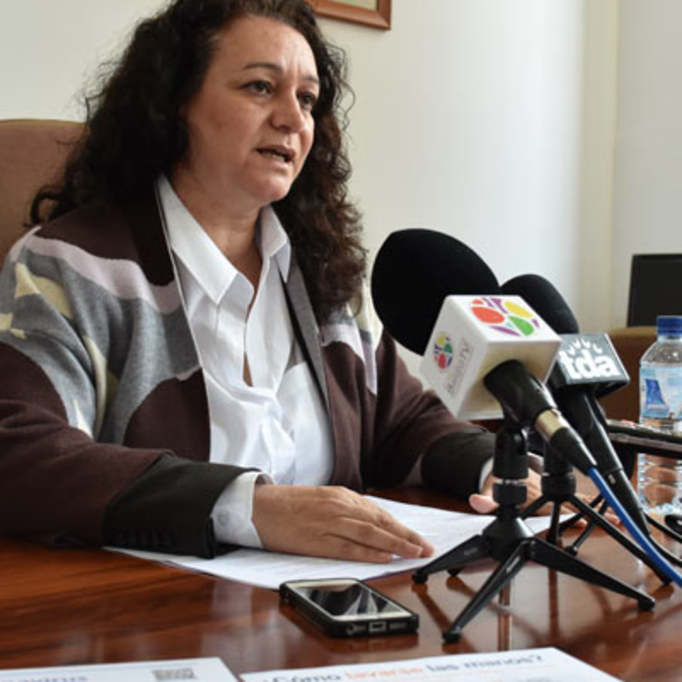 Entrevistas y ruedas de prensa