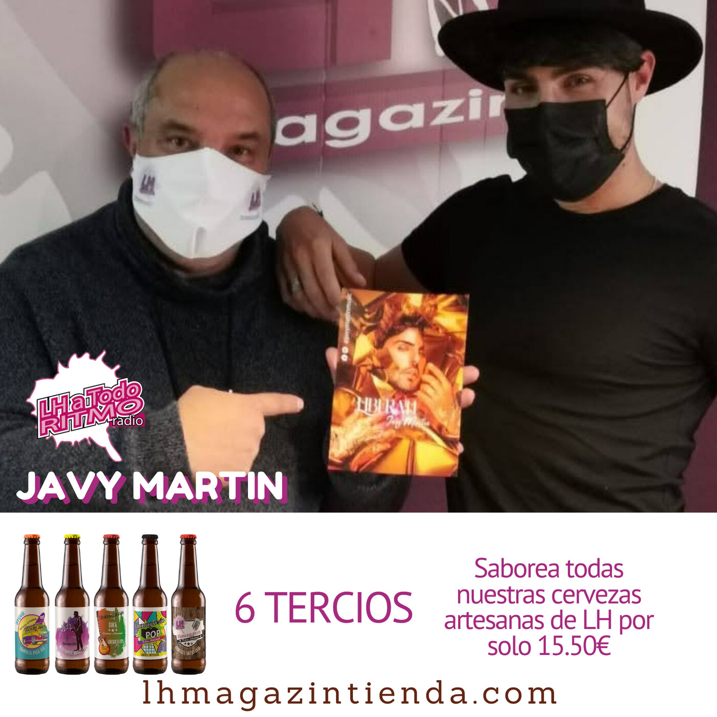 LH a Todo Ritmo - Javy Martin nos presenta su nuevo single “Libérate” episode artwork