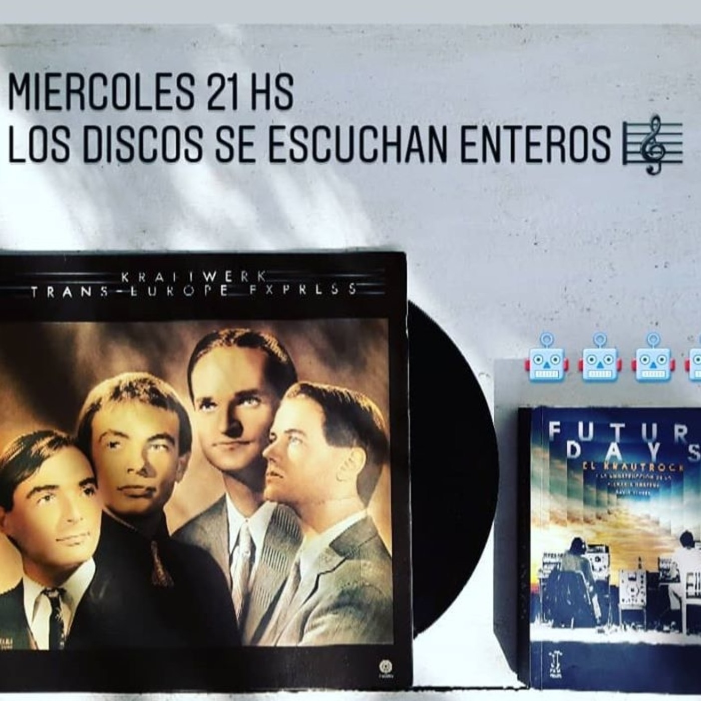Los discos se escuchan enteros