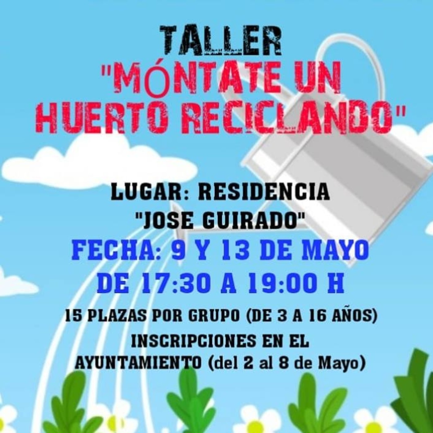 EL AYUNTAMIENTO DE HUERCAL INFORMA