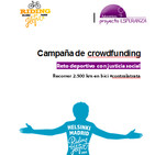 Riding4hope. Campaña de crowdfunding Reto deportivo con justicia social Recorrer 2.500 km en bici #contralatrata