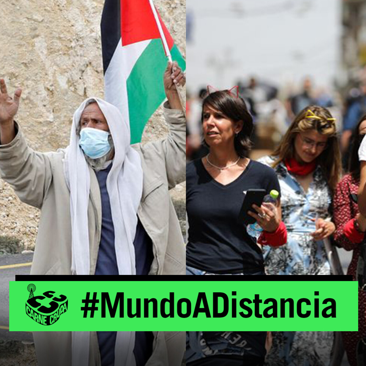 Israel y Palestina: el muro de las vacunaciones (MUNDO A DISTANCIA - CARNE CRUDA #858)