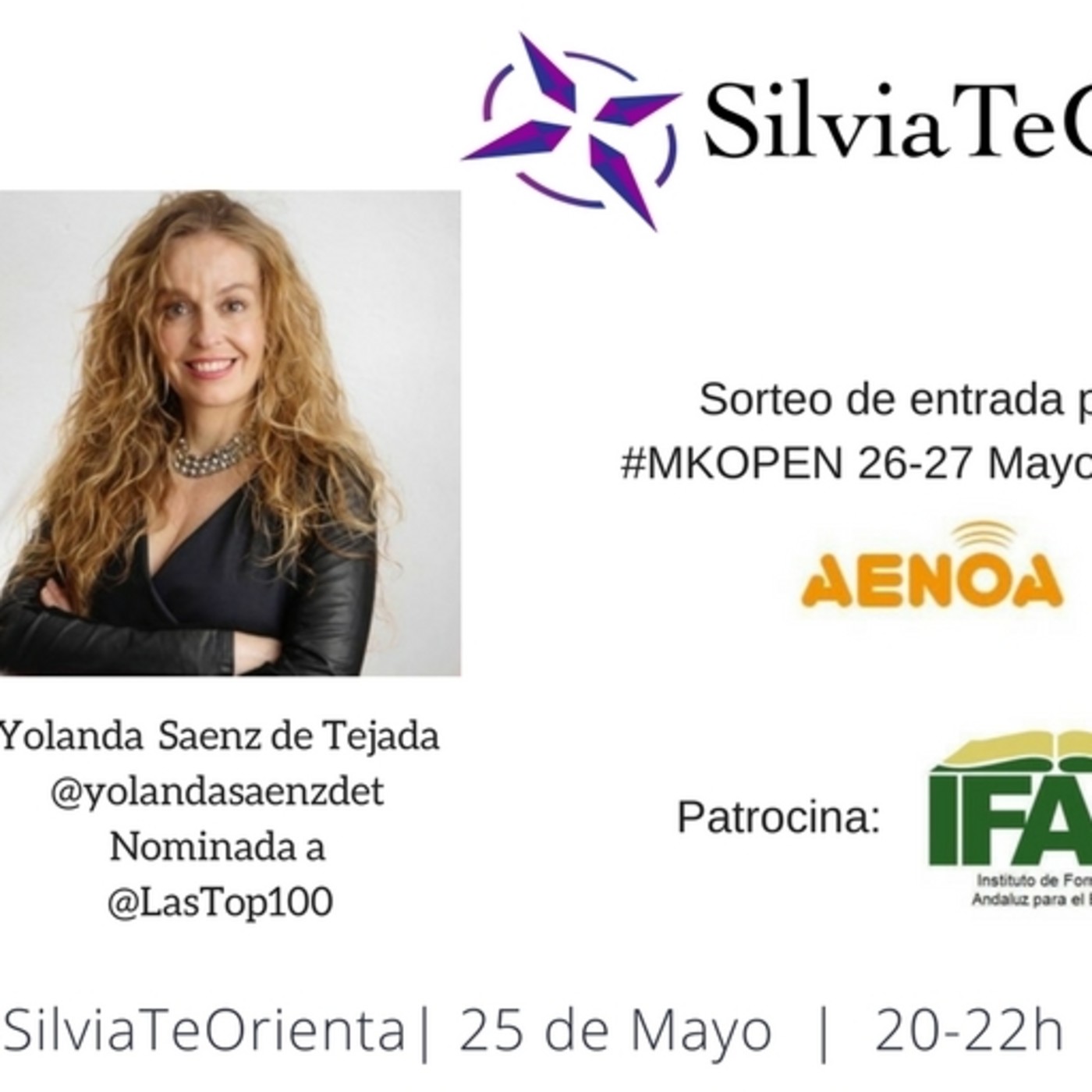 #SilviaTeOrienta