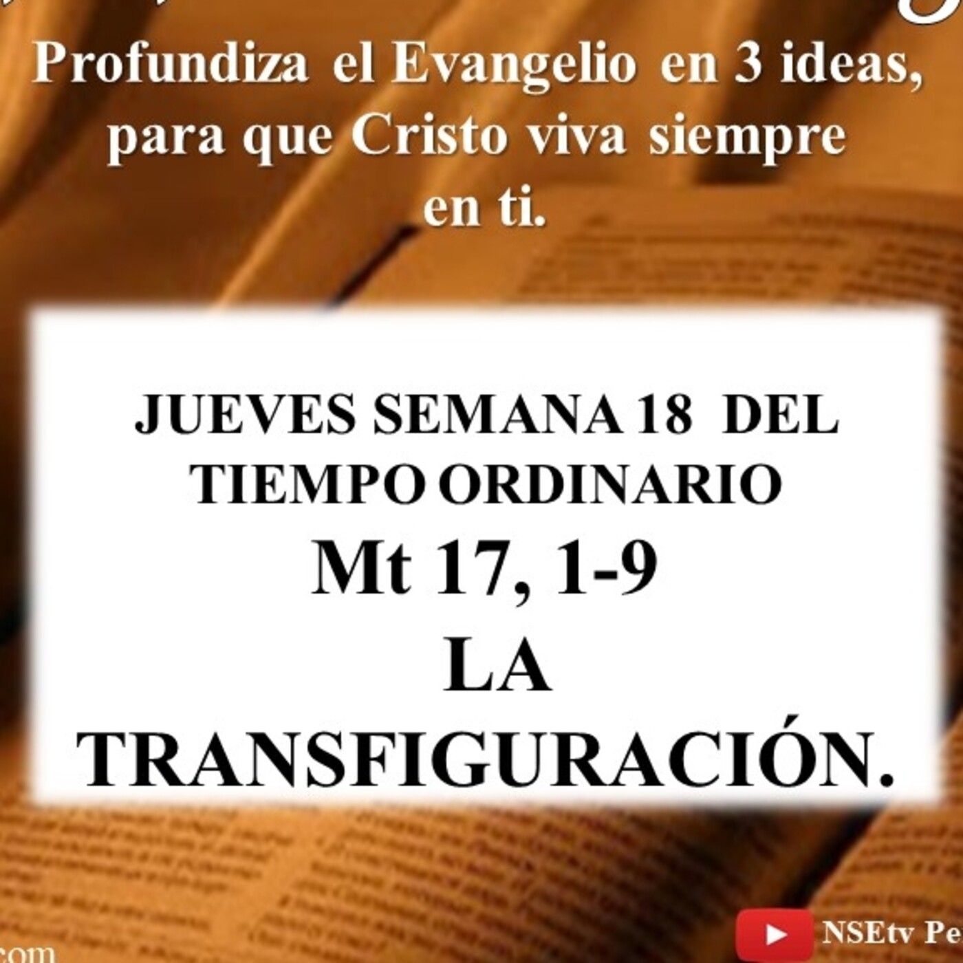 LA TRANSFIGURACIÓN - Mateo 17, 1-9 episode artwork