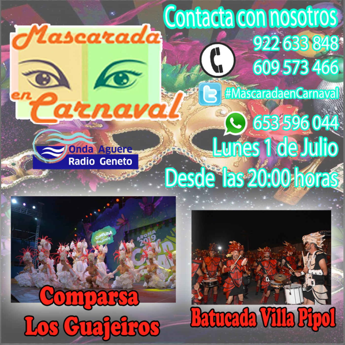Enmascárate en Carnaval