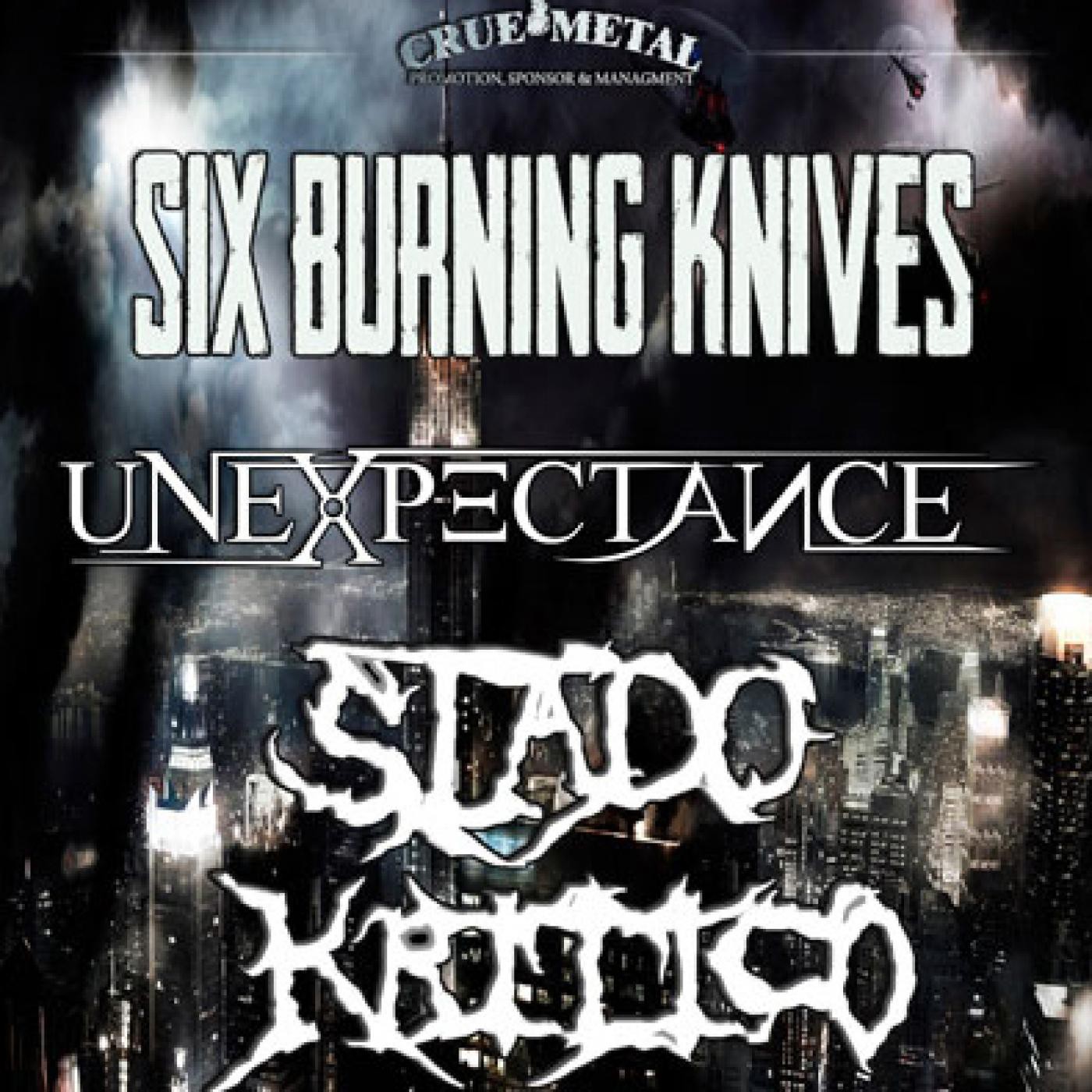 Cuña SIX BURNING KNIVES 21 de mayo en Oviedo episode artwork