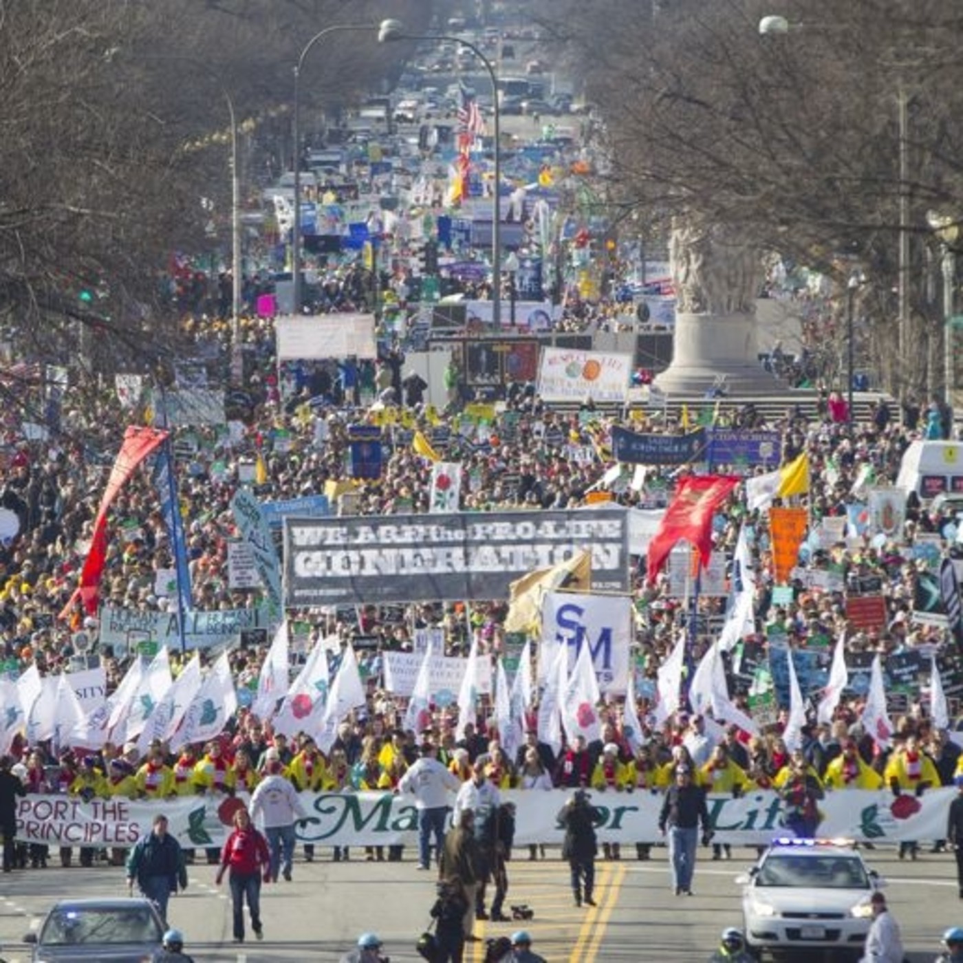 Silencian la marcha provida de Washington