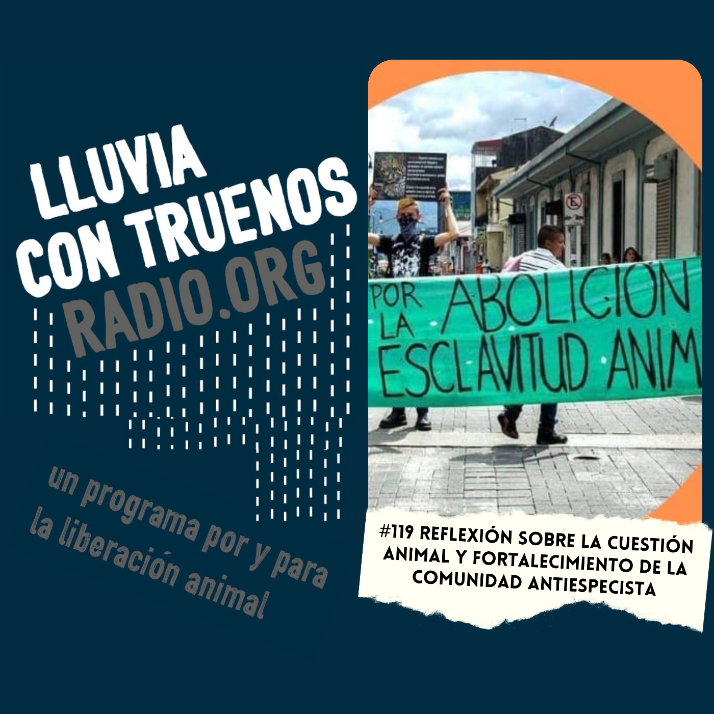 Lluvia con truenos radio