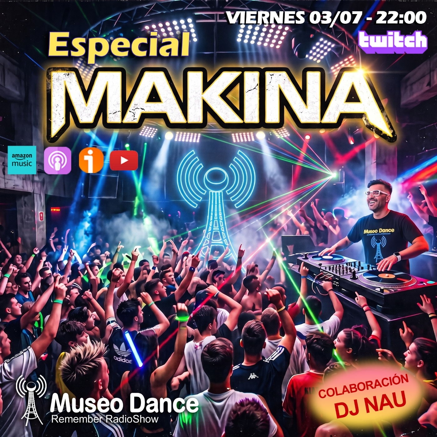 592 Museo Dance (03-07-26) Especial MAKINA !! episode artwork