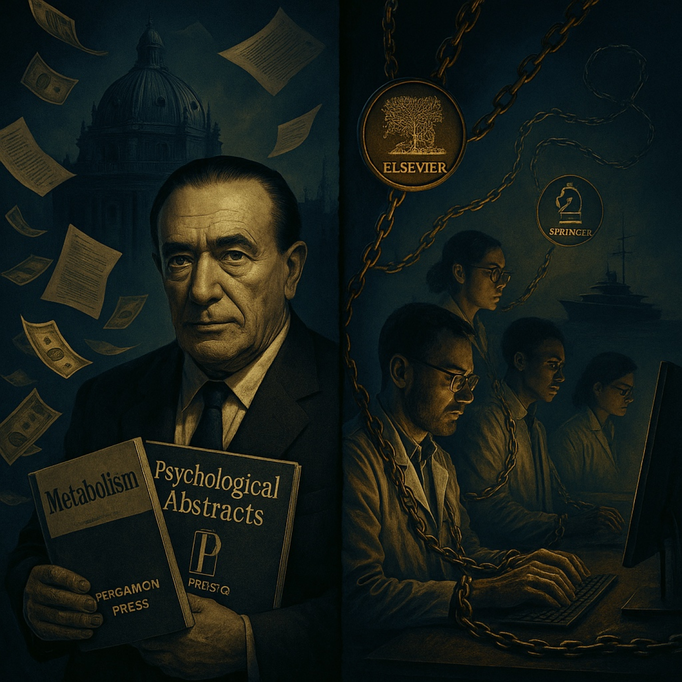 Robert Maxwell: El Napoleón que convirtió la ciencia en negocio (con Daniel Arias Aranda)