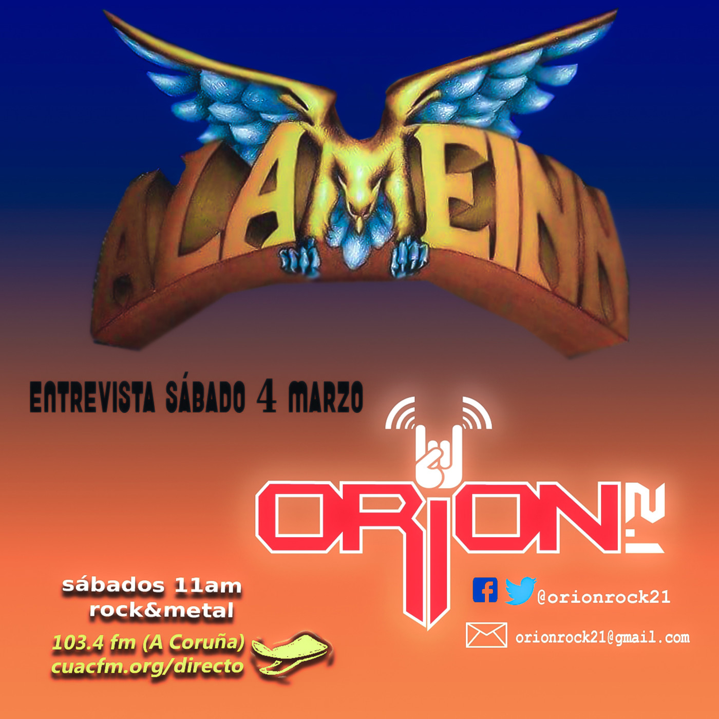 Orion 2.1CUACFM (04/03/2017) episode artwork