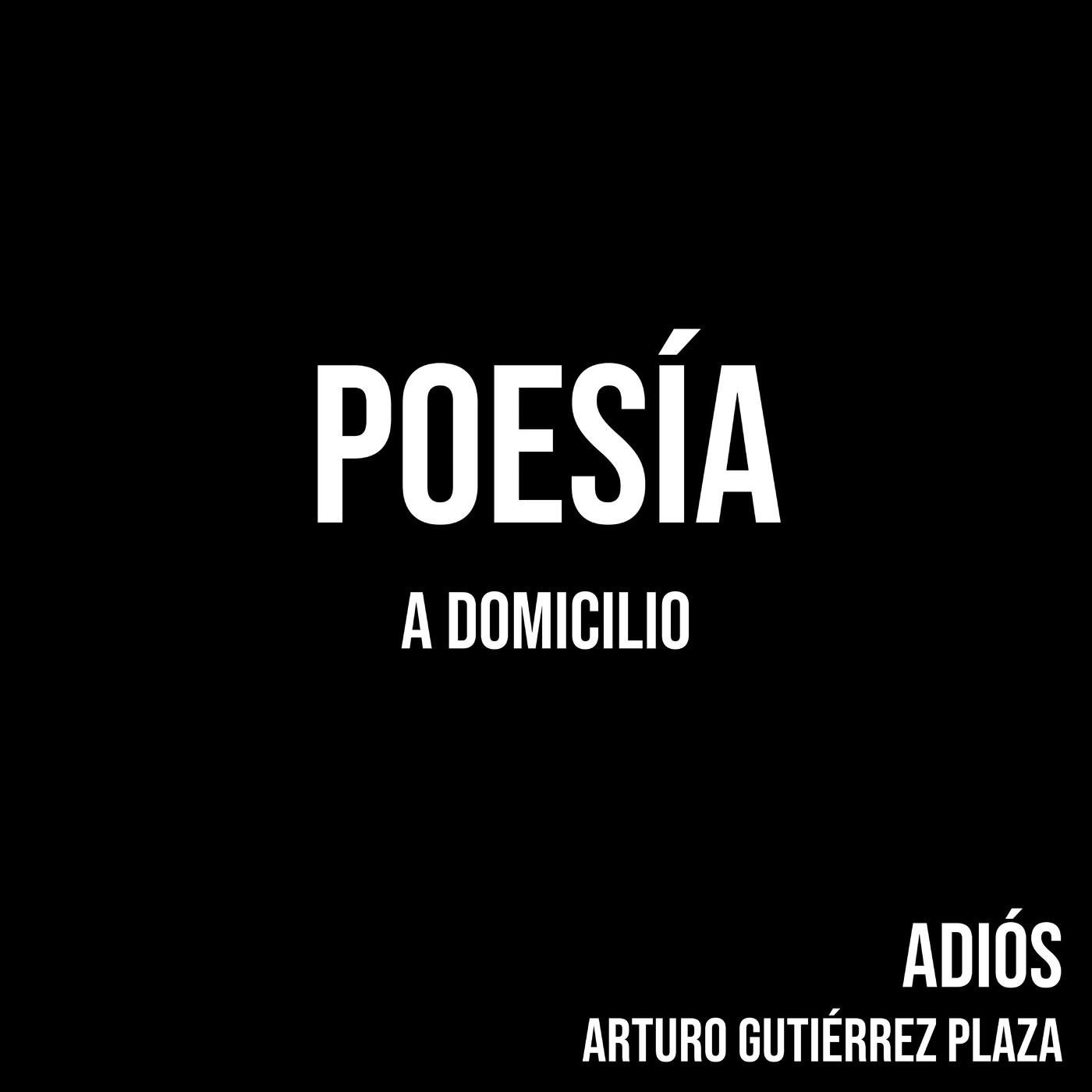 Poesía a domicilio