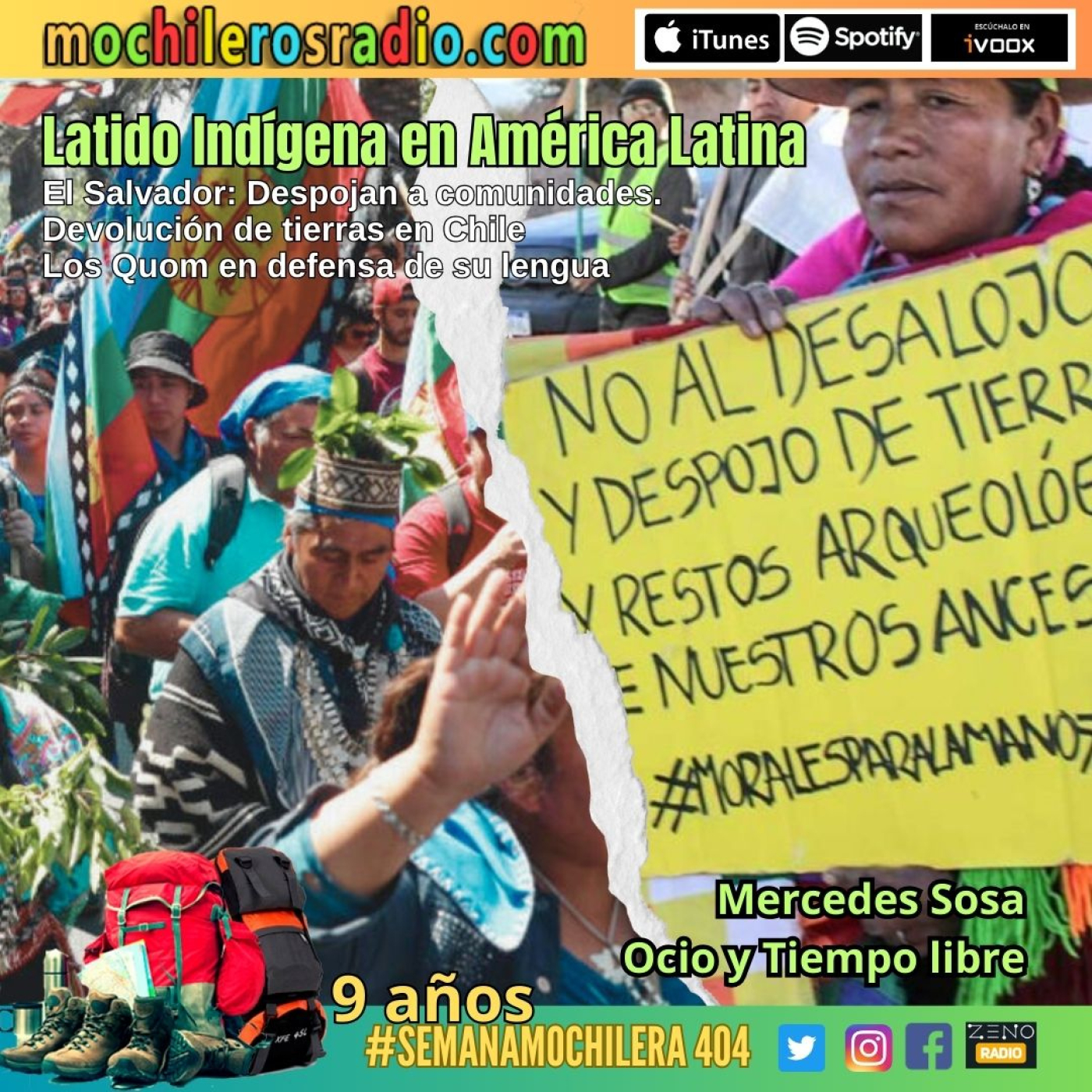 404 Mochileros 12 de Julio de 2024 episode artwork