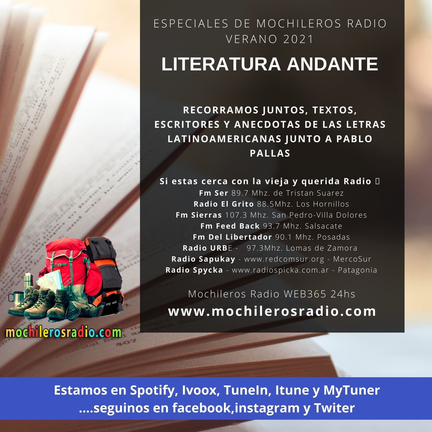 Mochileros 240 - Especial Literatura Andante episode artwork