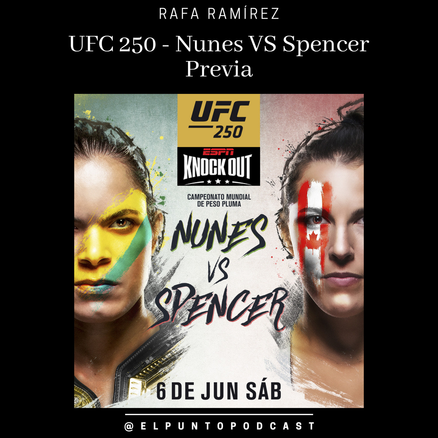 UFC 250 Nunes vs Spencer PREVIA episode artwork