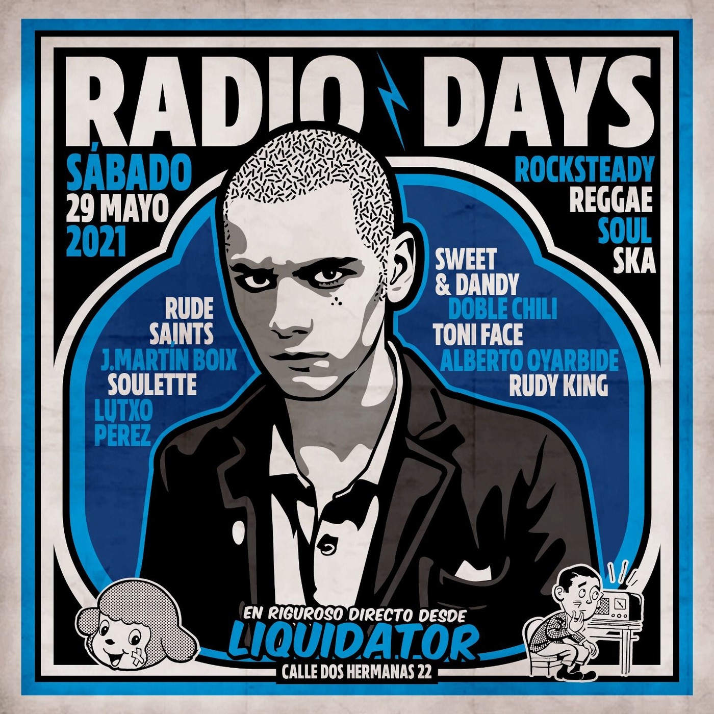 Ovejas Negrax / Radio Days 2 (Toni Face) / #221 episode artwork