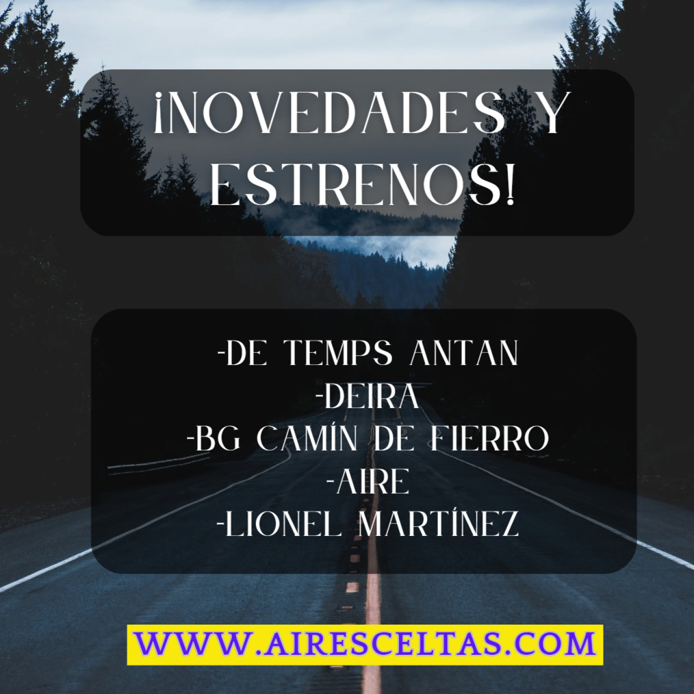 Aires Celtas 15 de Abril 2023 - NOVEDADES Y ESTRENOS episode artwork